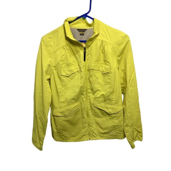 Eddie Bauer Zip Up Windbreaker Size Medium - Picture 1 of 3